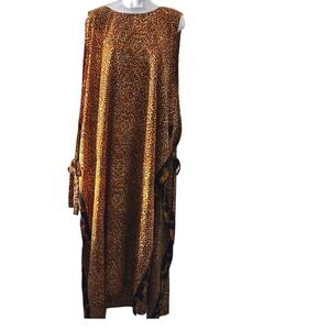 Rima Imar Leopard Print Swimsuit Cover Up. L